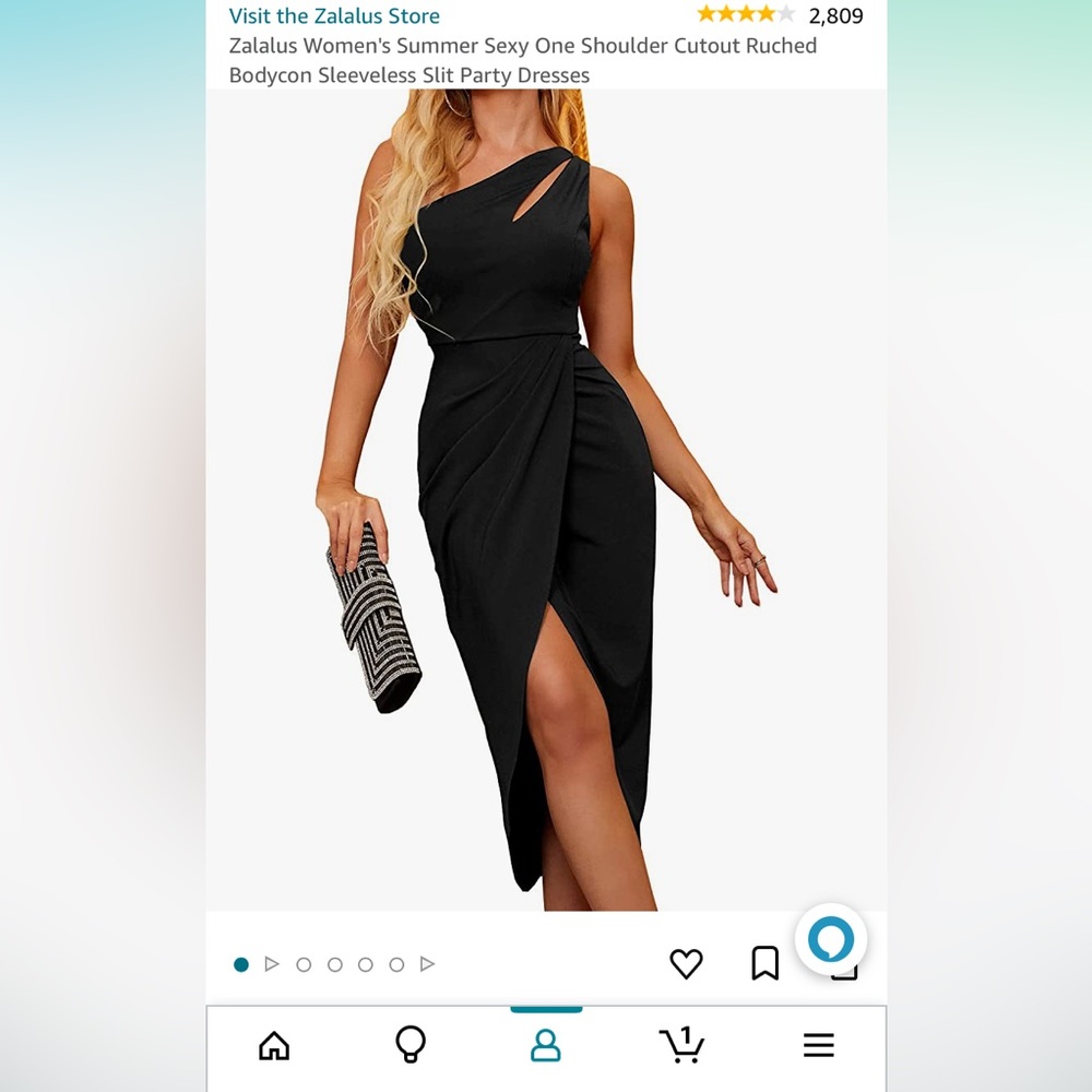 Zalalus Summer Sexy Wedding Guest Dress (Small)